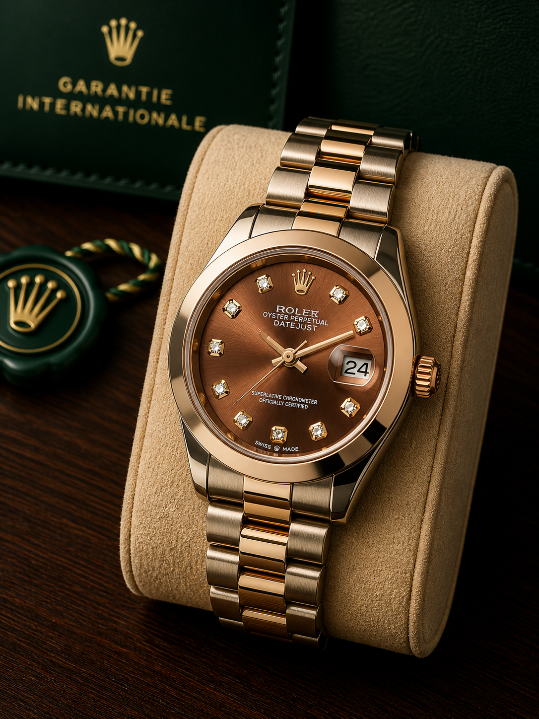 Luxury Rolex Chain Watch