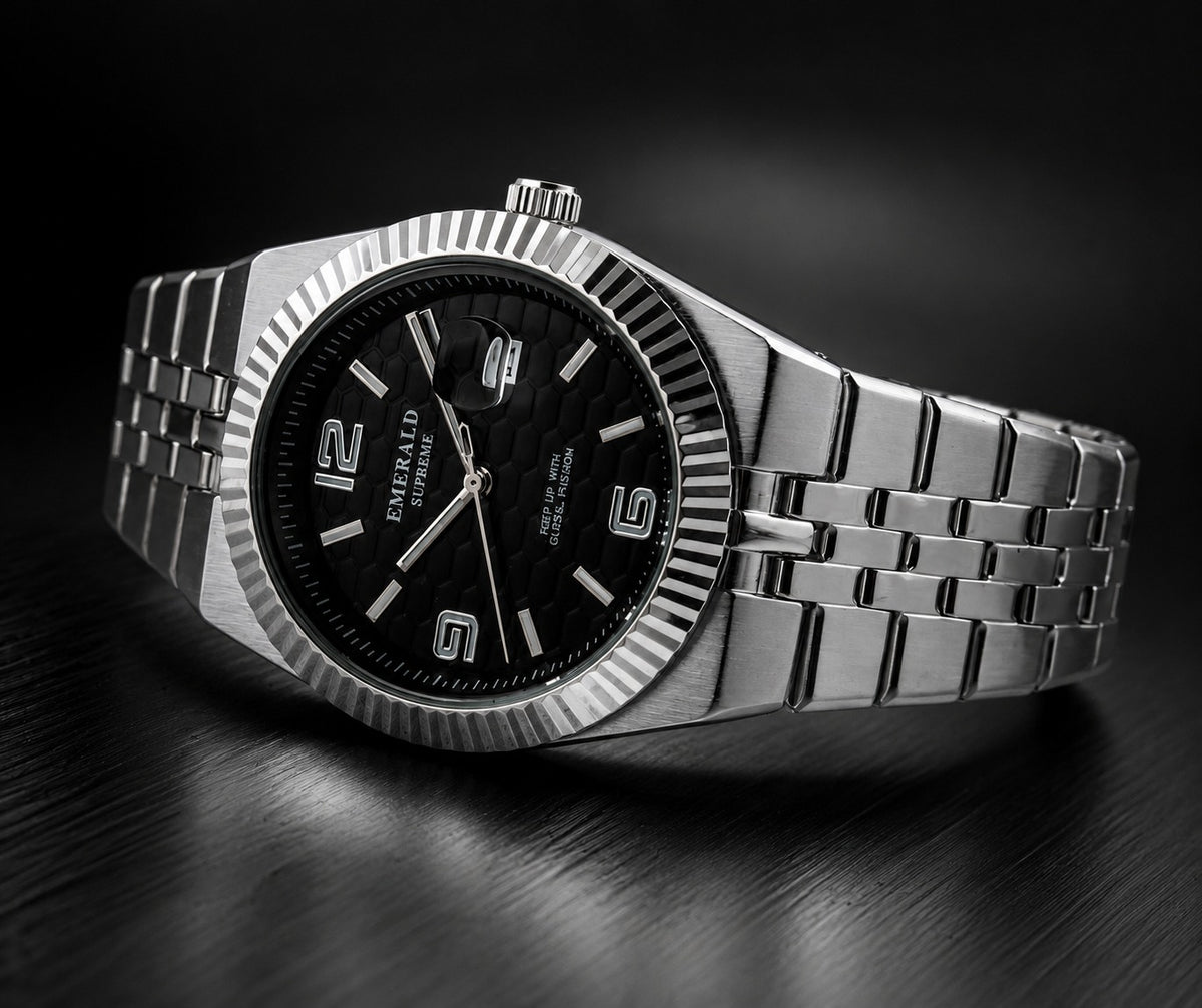 Emerald Supreme Black silver