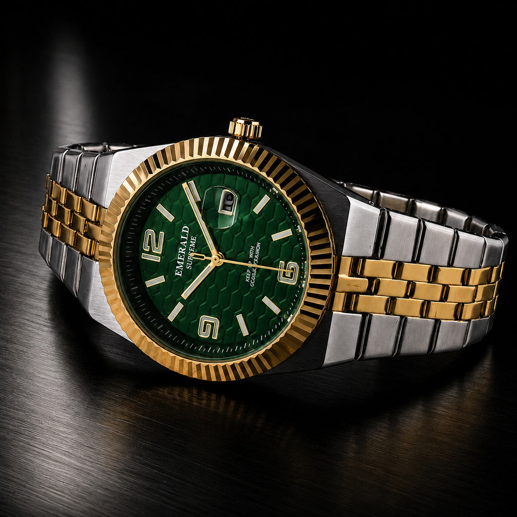 Emerald Supreme Green Gold Two-Tone